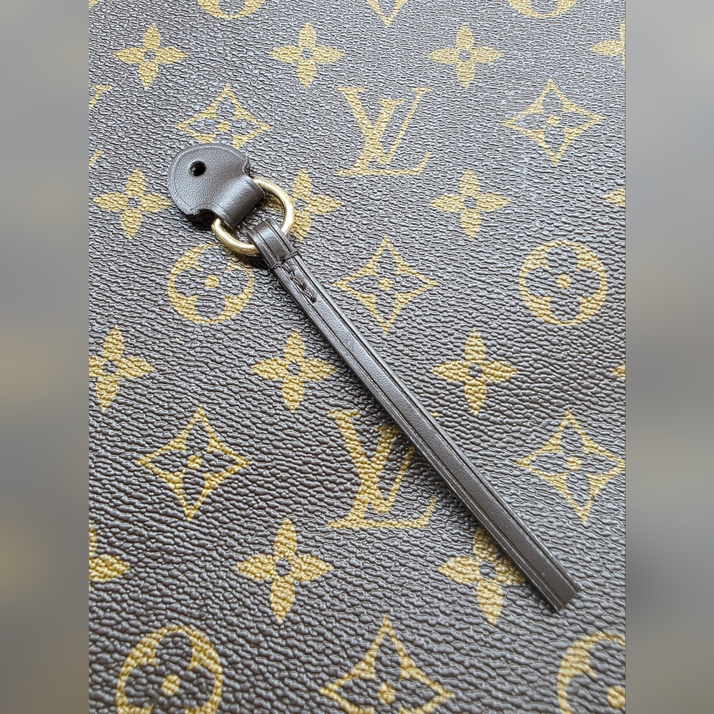 Louis Vuitton Brown and Gold Strap Hatdwear Replacement X1